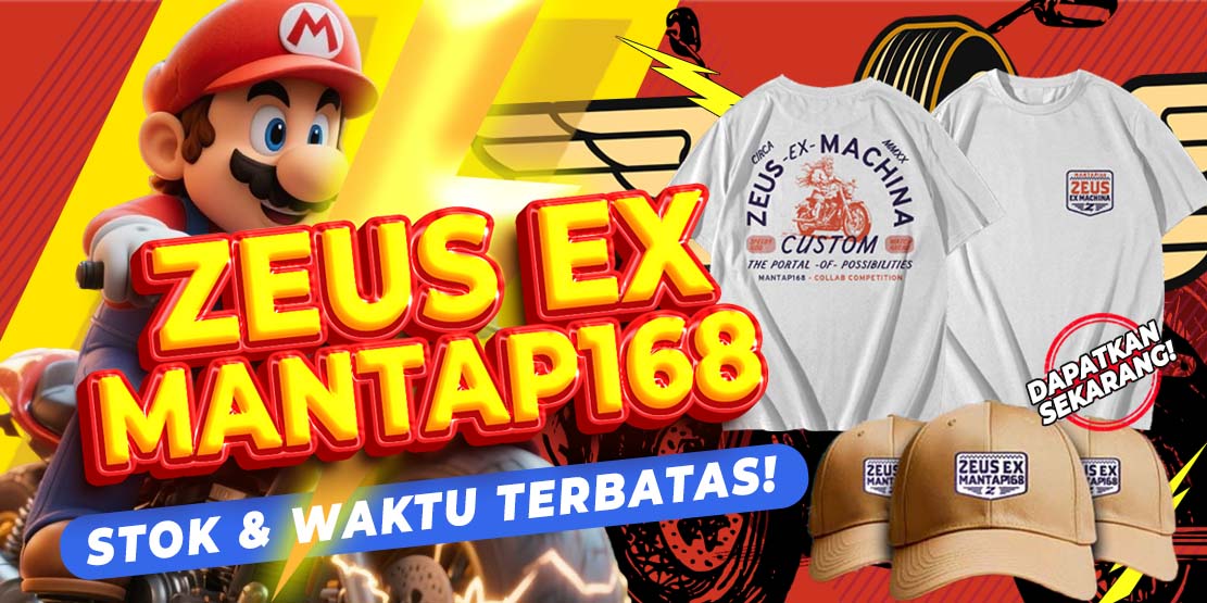 MANTAP168 : ZEUS EX MACHINA MERCH