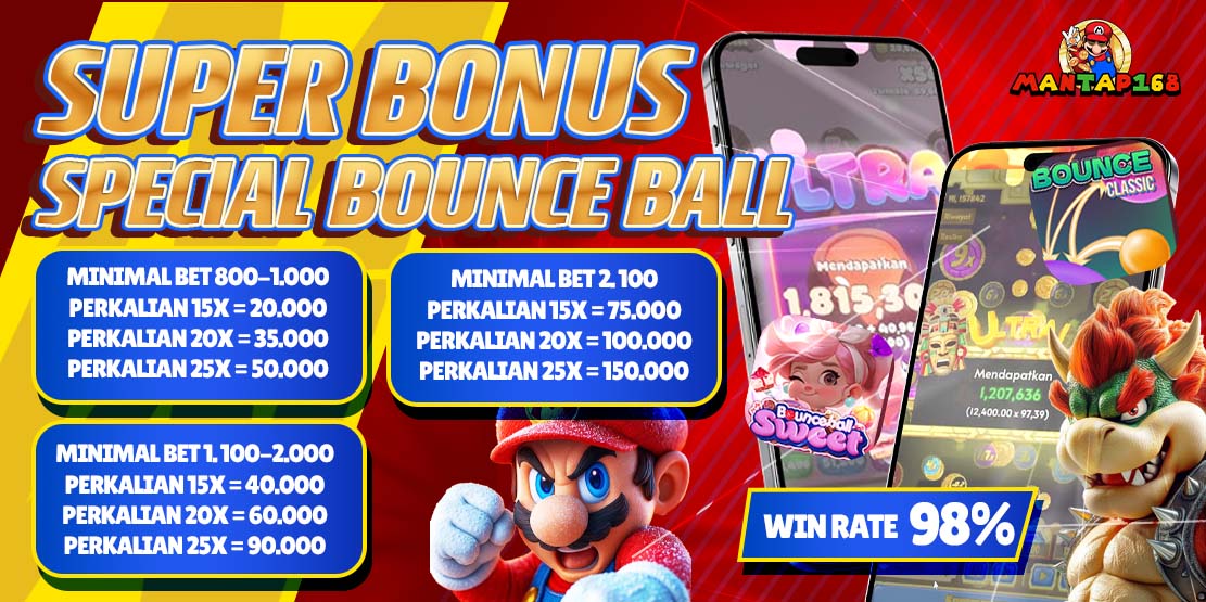 MANTAP168 : BOUNCEBALL EVENT