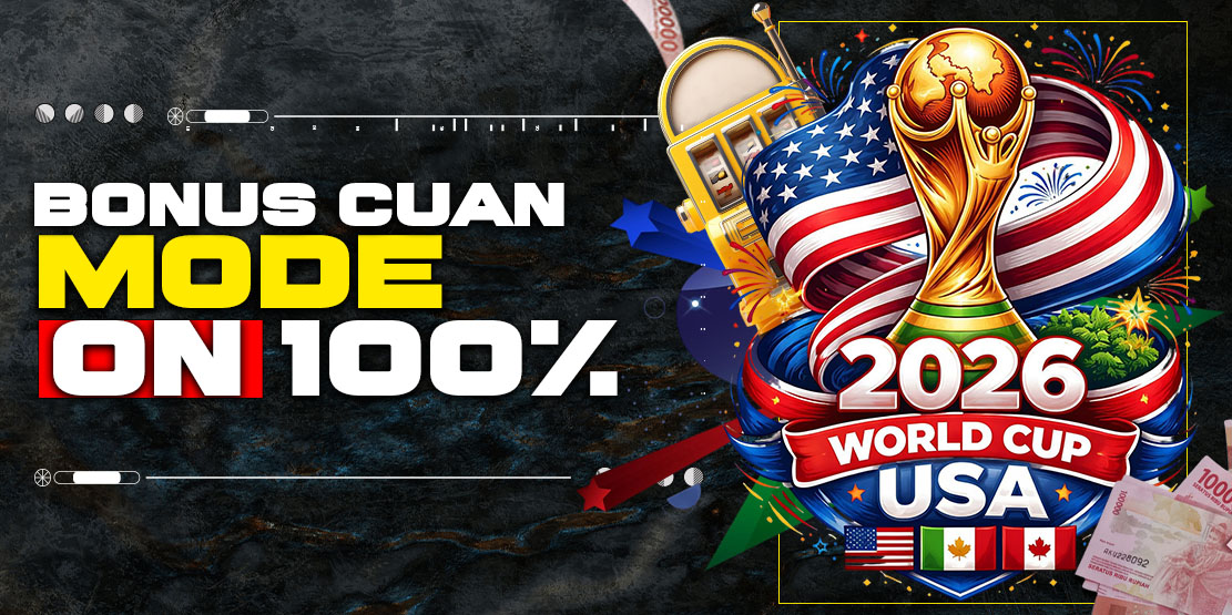 BONUS DEPO 100% MODE CUAN